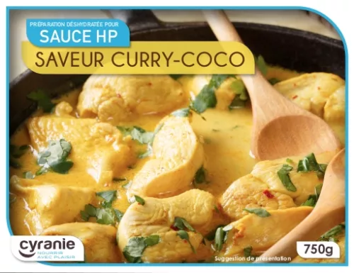 produit sauce hp curry coco